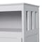 Flash Furniture Mayfield 40in. Buffet and Sideboard w/Double Door Storage Cabinet and Open Storage Shelf in Gray NAN-F-HY-B23108-GRY-GG - alternate 7